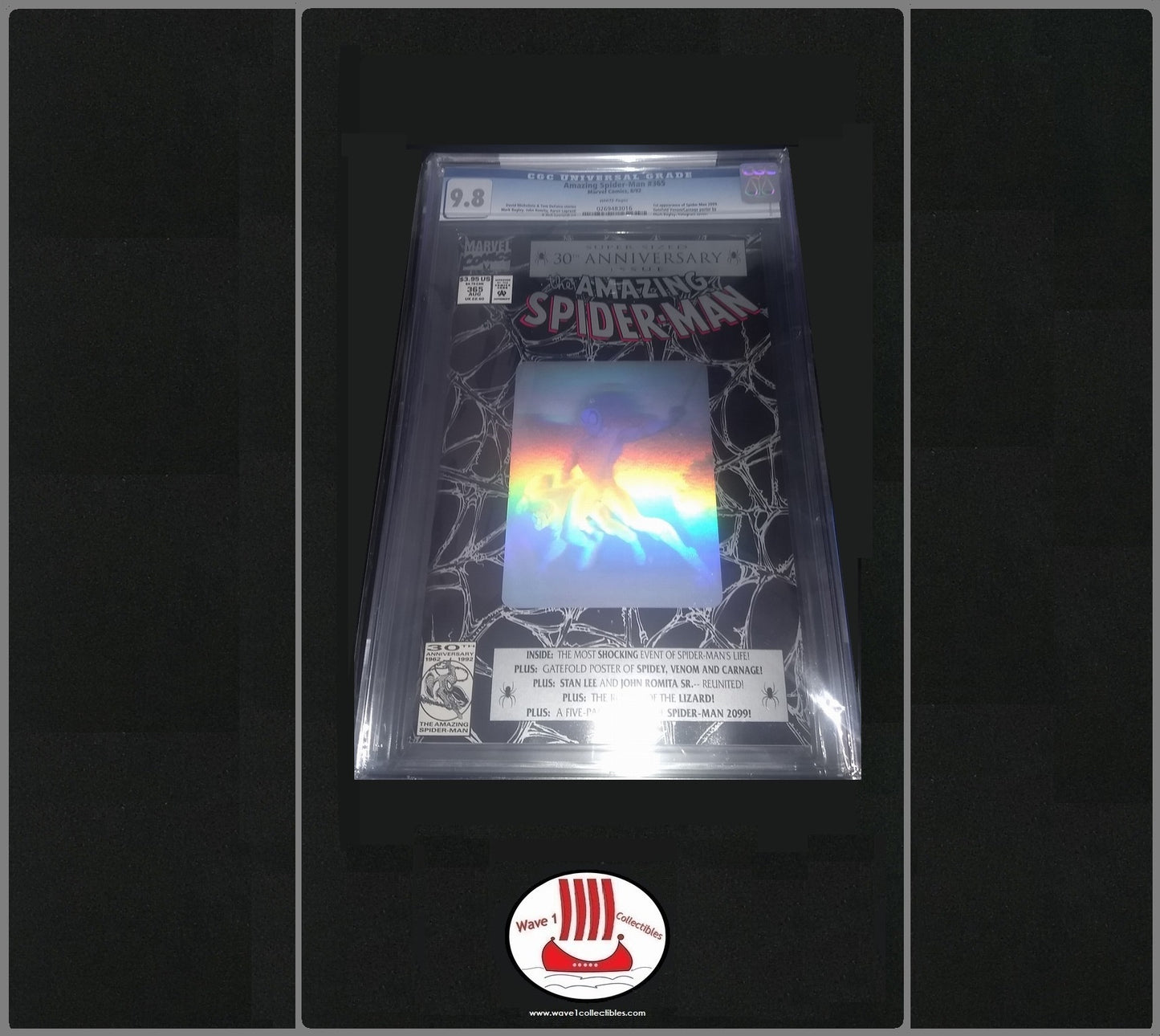 Amazing Spider-Man #365 CGC 9.8 | Marvel 08/1992 1st appearance of Spider-Man 2099