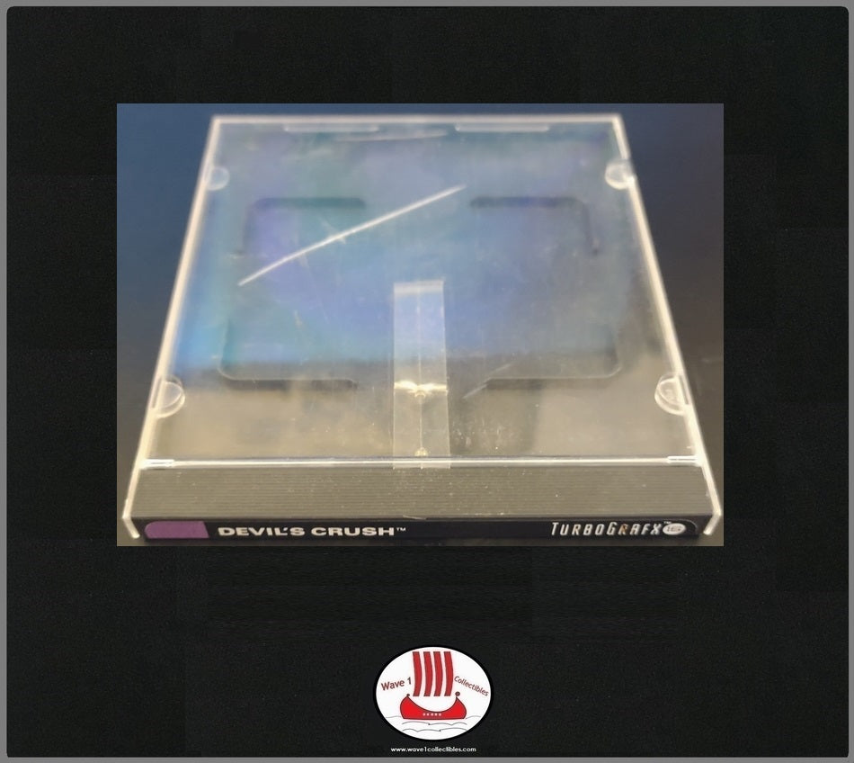 Devil's Crush | Compile 1990 TurboGrafx-16 Authentic case & Spine Sticker Only