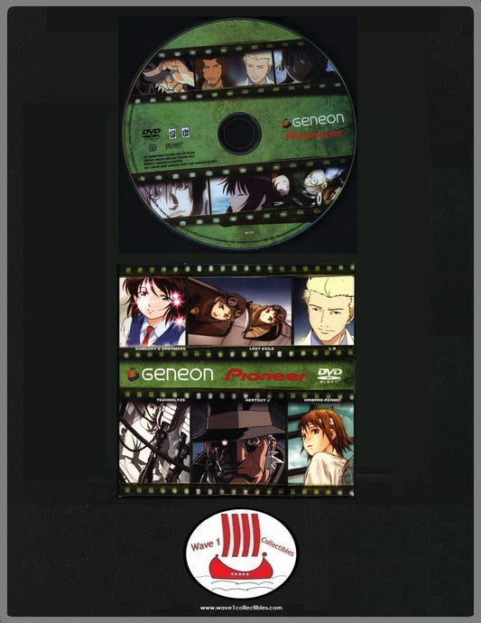 Geneon Promotional Anime Sampler DVD | Pioneer 2003 Full Length Episodes & Trailers