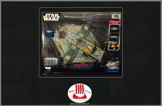 Star Wars Micro-Galaxy Squadron Ghost | Jazwares 2024 Electronic Ship