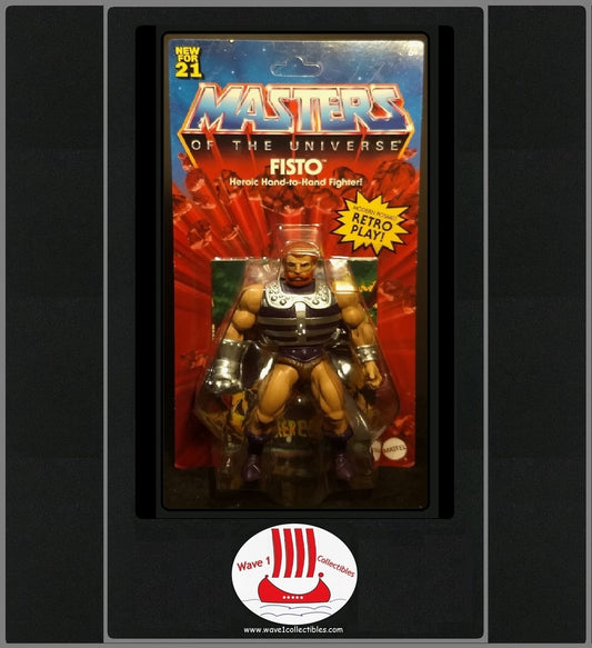 Masters of the Universe Origins Fisto | Mattel 2020 MIB Unpunched He-Man