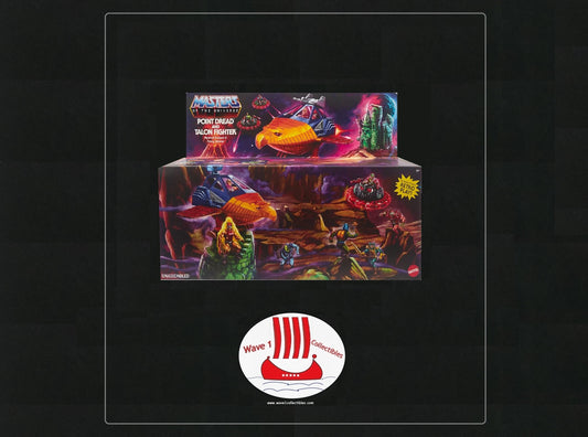 Masters of the Universe Origins Point Dread & Talon Fighter | Mattel 2022 MIB He-Man