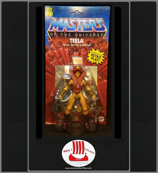 Masters of the Universe Origins Teela | Mattel 2020 He-Man MOTU MOC Unpunched