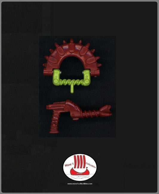 Mighty Morphin' Power Rangers Deluxe Evil Aliens Snapping Chest Invenusable Fly Trap Weapons | Bandai 1994 Accessory