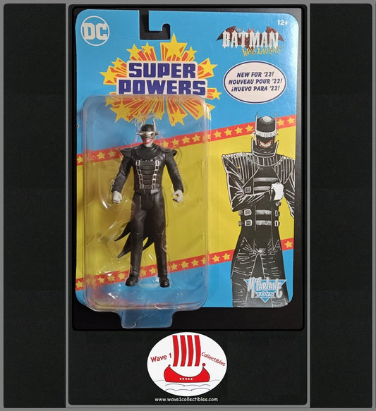DC Super Powers Batman Who Laughs (#06) | McFarlane Toys 2022 MOC Damaged Bubble