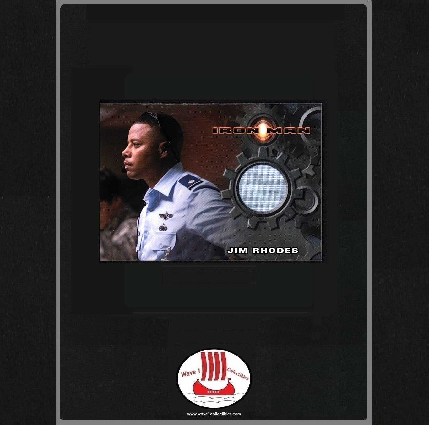 Iron Man Costume Card Rhodey's Dress Shirt | Rittenhouse Archives 2008 MCU