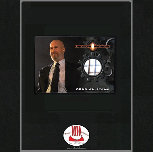 Iron Man Costume Card Stane's White Dress Shirt | Rittenhouse Archives 2008 MCU