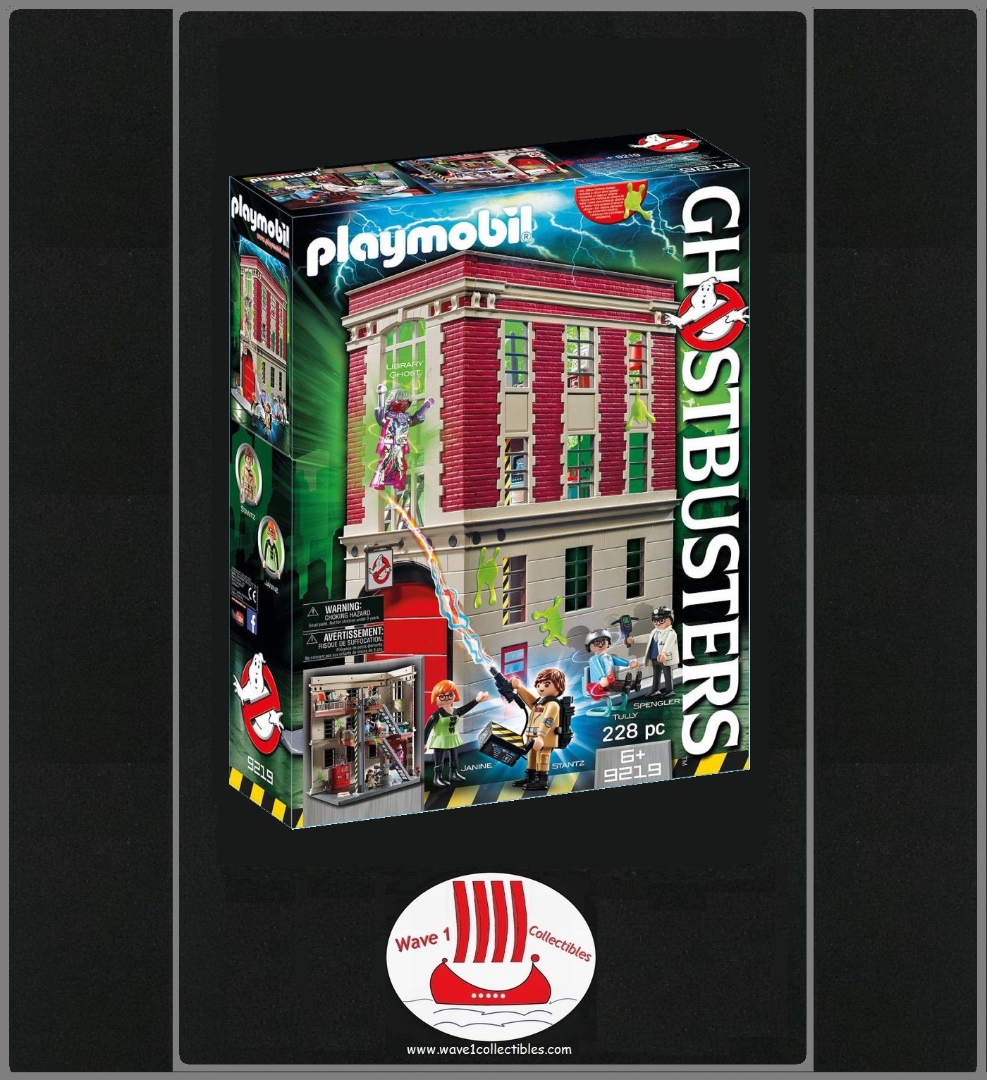 Ghostbusters Firehouse | Playmobil 2017 MIB Factory Sealed