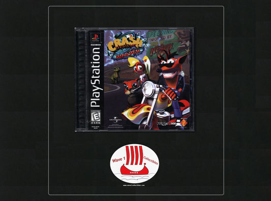 Crash Bandicoot Warped Authentic Case & Inserts (No Game) | 1998 Sony Playstation