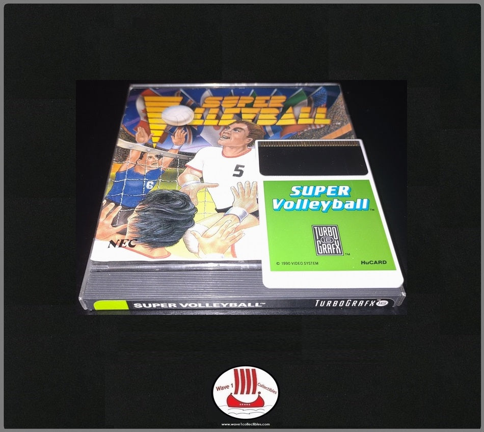 Super Volleyball – PC Engine HuCARD 1990 – NTSC-J – Complet, Testé