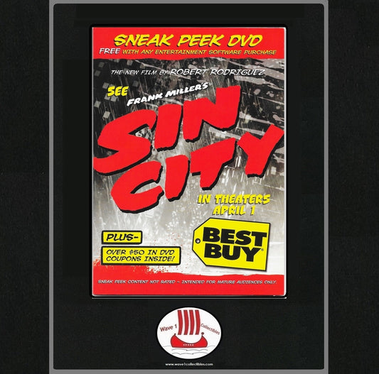 Frank Miller's Sin City | Best Buy Ex (2005) Sneak Peak Promotional DVD