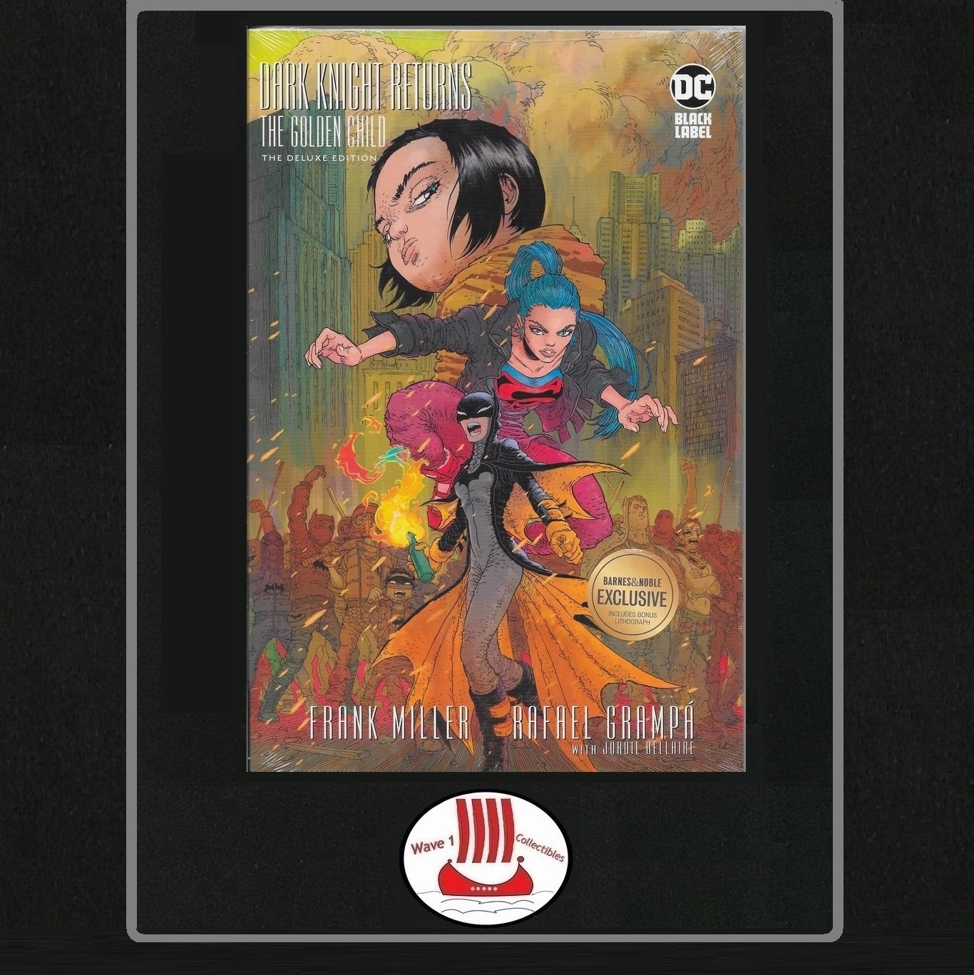 Batman TDKR Golden Child Deluxe HC | DC 2022 Barnes & Noble Ex w Litho Brand New
