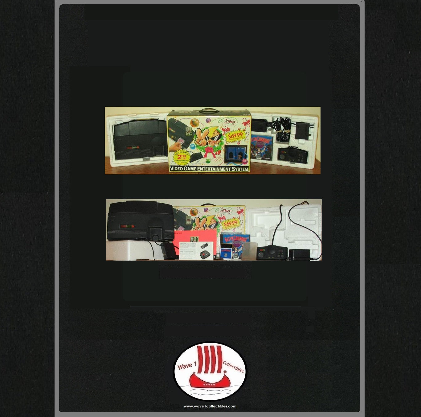 TurboGrafx-16 Holiday Edition Bundle | NEC 1991 MIB Incredibly Scarce Holiday Release System