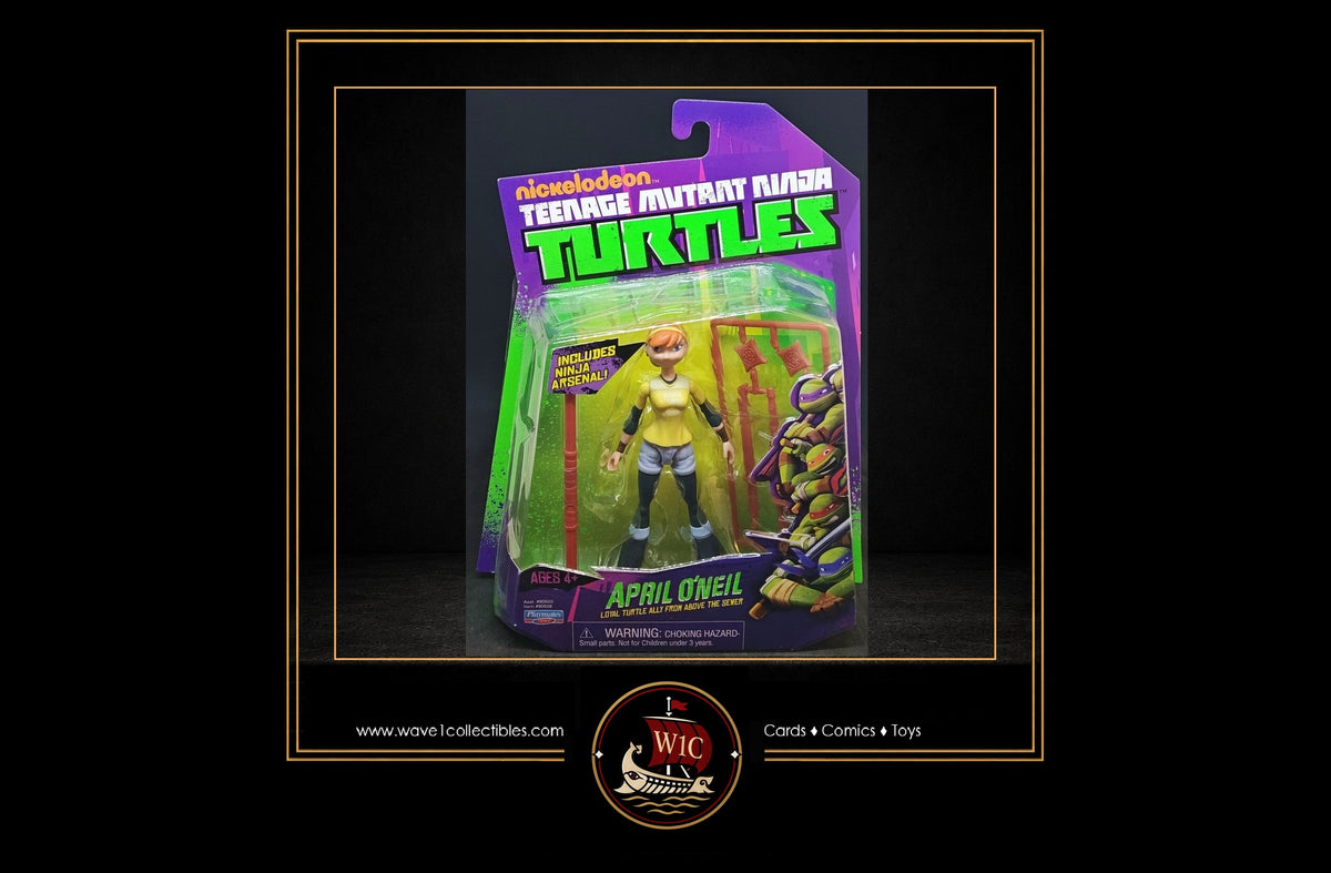Teenage Mutant Ninja Turtles April O'Neil | Playmates 2012 MOC Nicktoons
