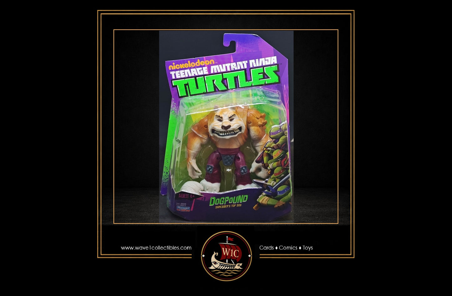 Teenage Mutant Ninja Turtles Dogpound | Playmates 2012 MOC Nicktoons