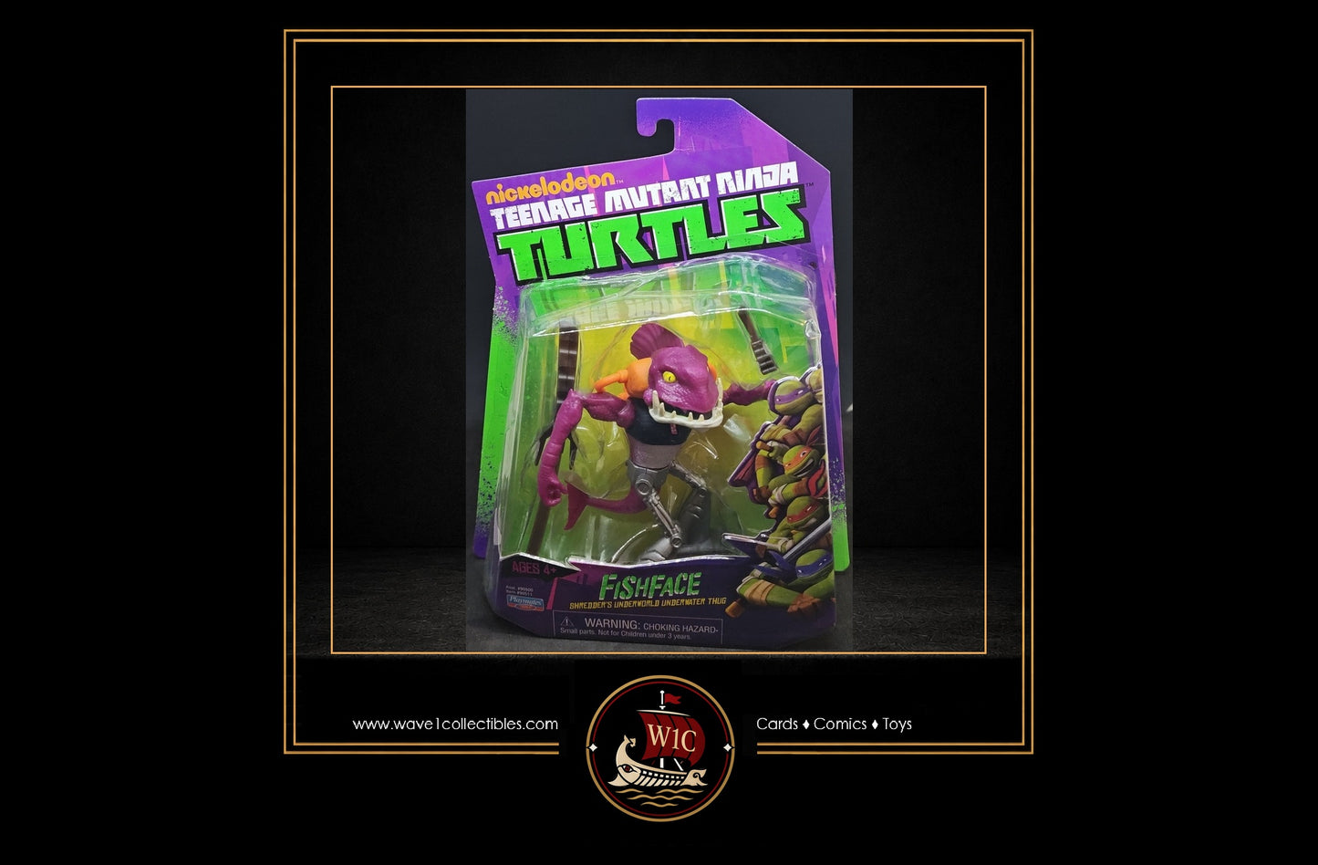 Teenage Mutant Ninja Turtles Fishface | Playmates 2012 MOC Nicktoons