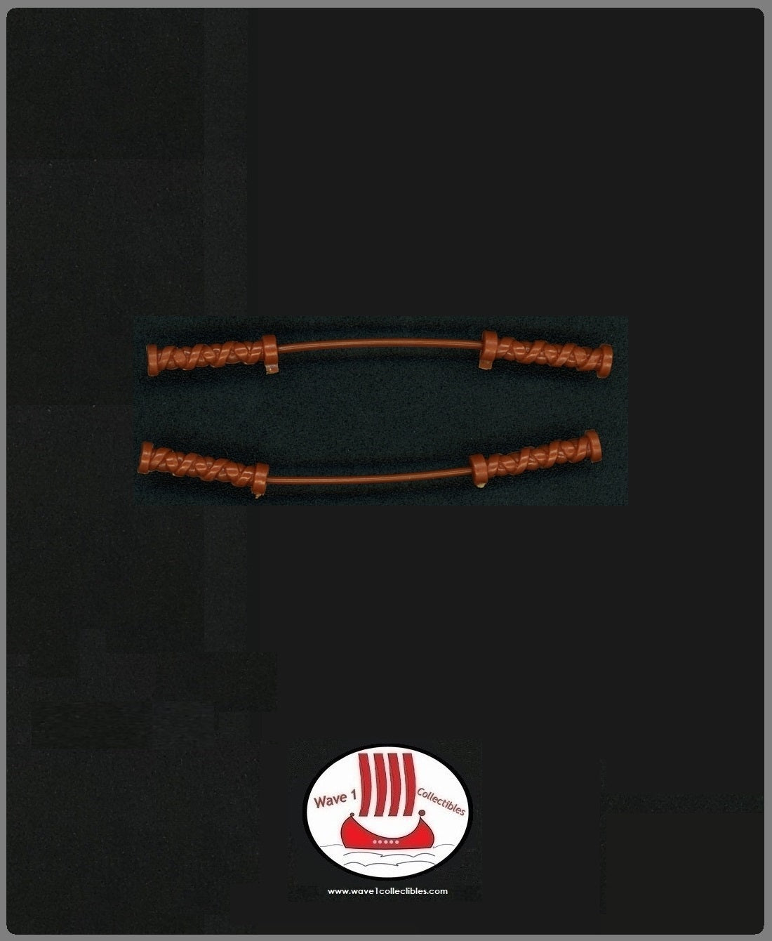 Teenage Mutant Ninja Turtles Ninja Turtles Michaelangelo Nunchukus | Playmates 1988 Accessory Weapon