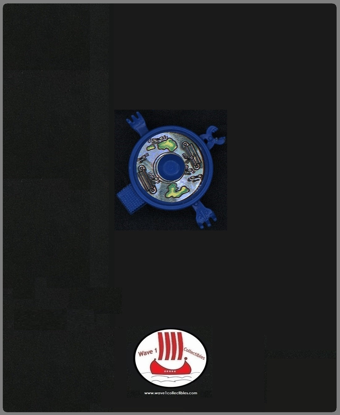 Teenage Mutant Ninja Turtles Breakfightin' Raphael Gyro-Lid w Turtle Tools | Playmates 1989 Accessory