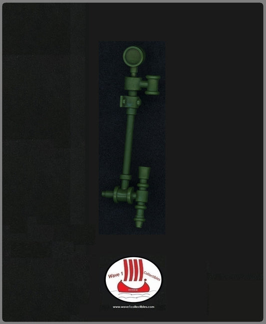 Teenage Mutant Ninja Turtles Double Barreled Plunger Gun Footfinder Telescope w/ Cross-hairs | Playmates 1989 Accessory Weapon