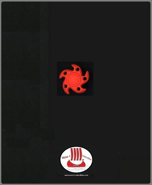 Teenage Mutant Ninja Turtles Mike, The Sewer Surfer Wave Whippin' Water Flingin' Wheel | Playmates 1989 Accessory Weapon