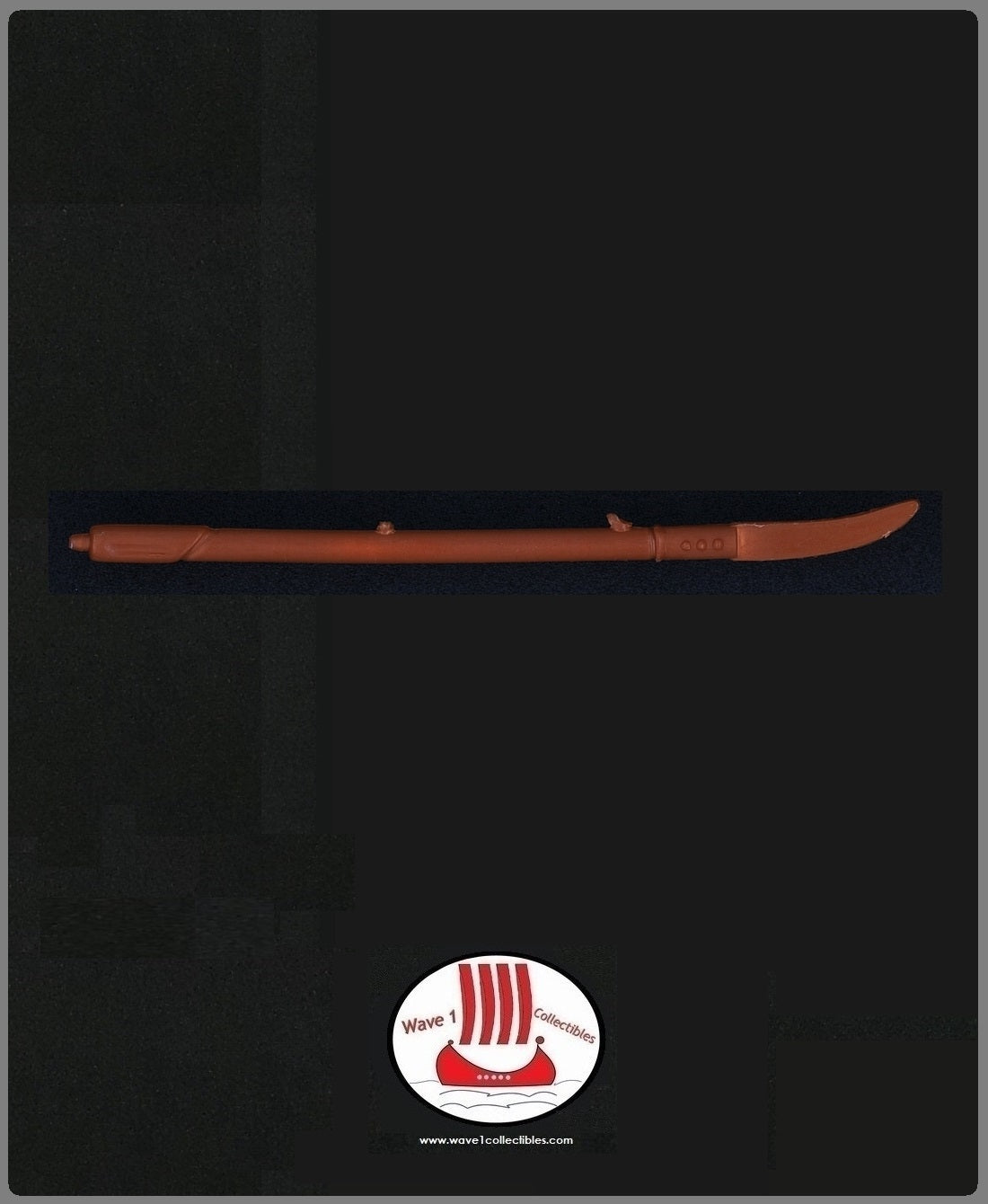 Teenage Mutant Ninja Turtles Usagi Yojimbo Naginata Curved Spear | Playmates 1989 Accessory Weapon