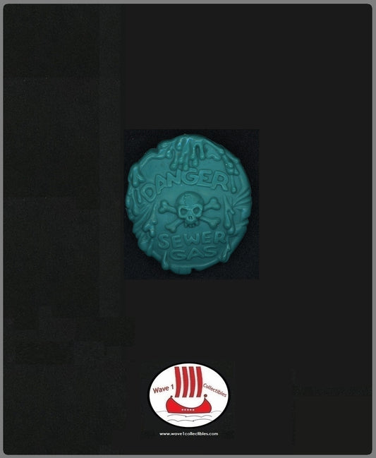 Teenage Mutant Ninja Turtles Napolean Bonafrog Sewer Gas Shield | Playmates 1990 Accessory Weapon