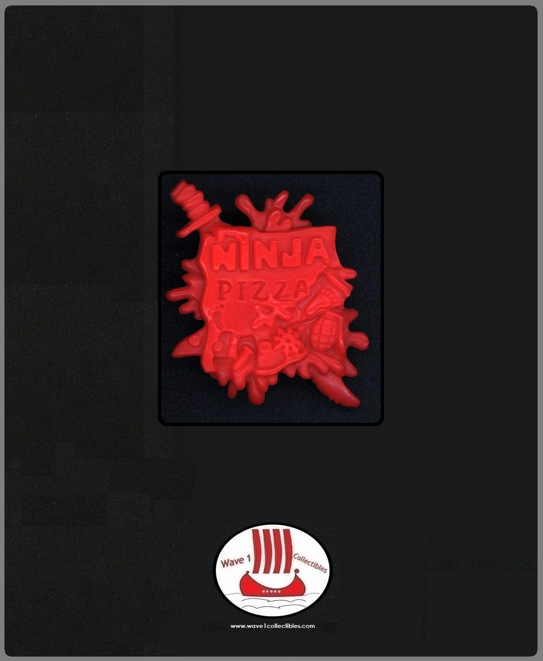 Teenage Mutant Ninja Turtles Pizzaface Pizza Box Shield | Playmates 1990 Accessory Weapon