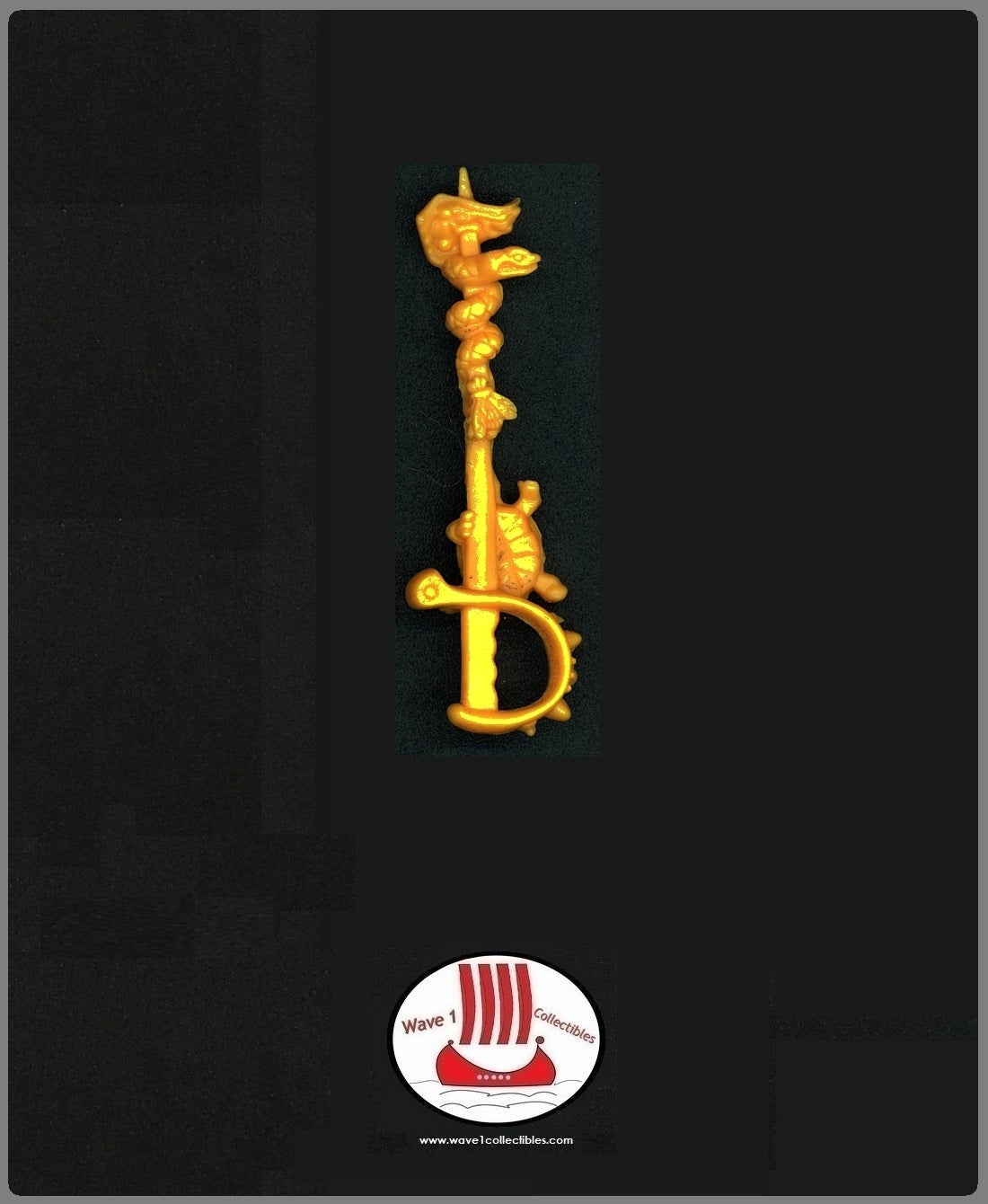 Teenage Mutant Ninja Turtles Sword Slicin' Leonardo Silly Sword | Playmates 1990 Accessory Weapon