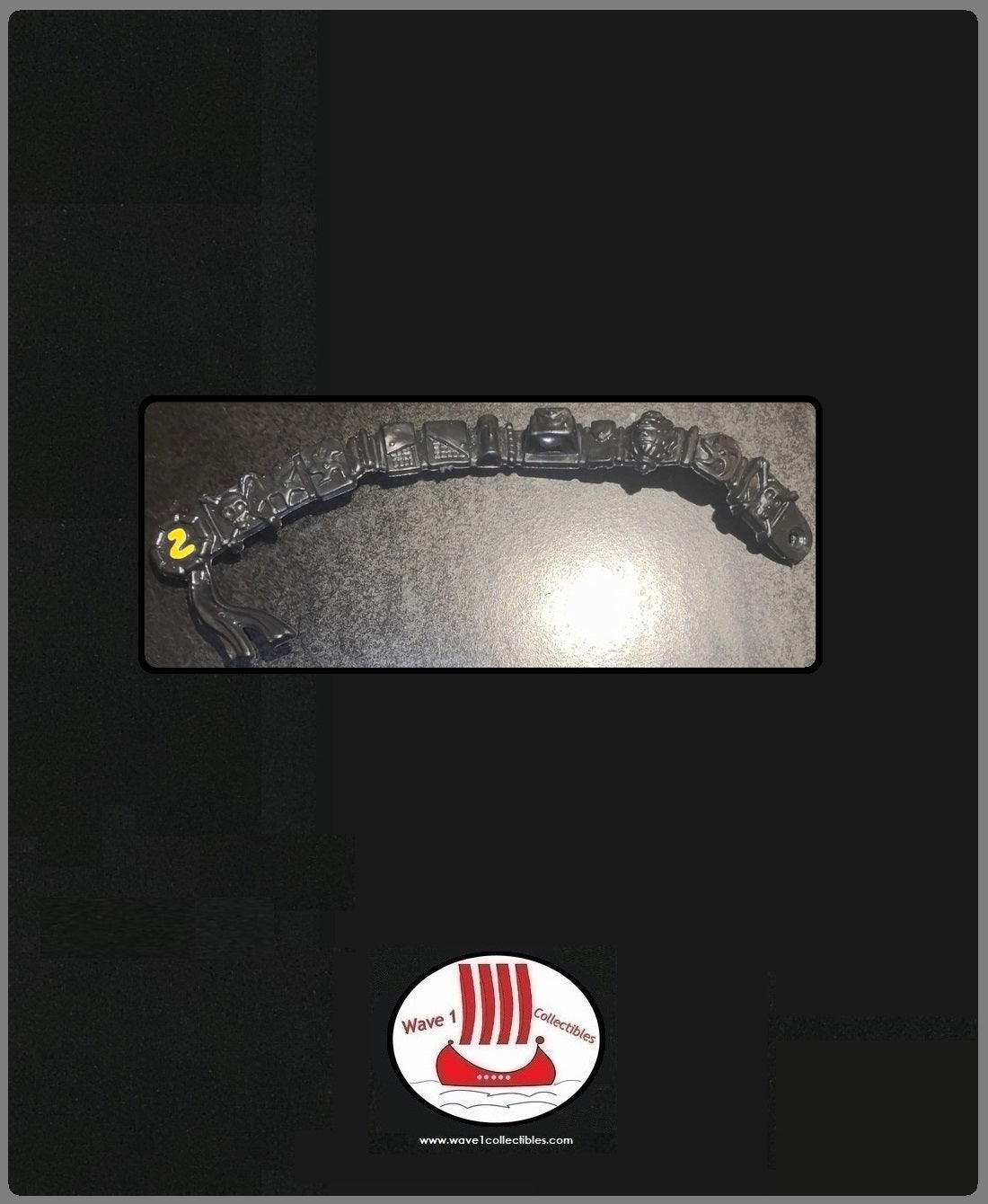 Teenage Mutant Ninja Turtles Slash Twisted Turtle Belt (Black) | Playmates 1990 Accessory Weapon