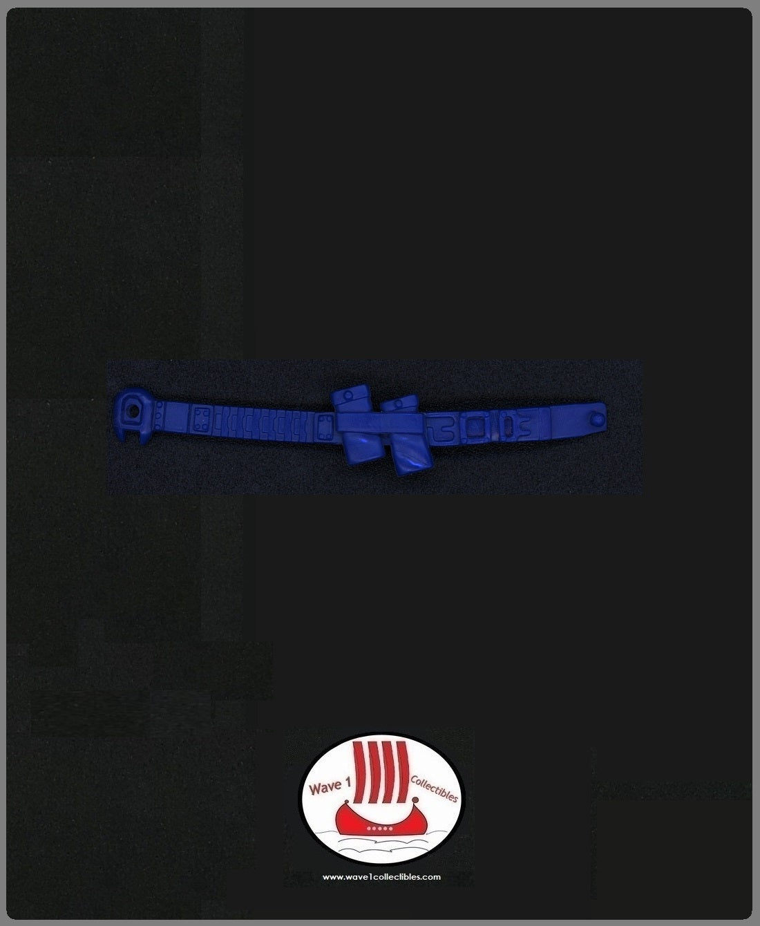 Teenage Mutant Ninja Turtles Chrome Dome Shogun Sash Belt | Playmates 1991 Accessory Weapon