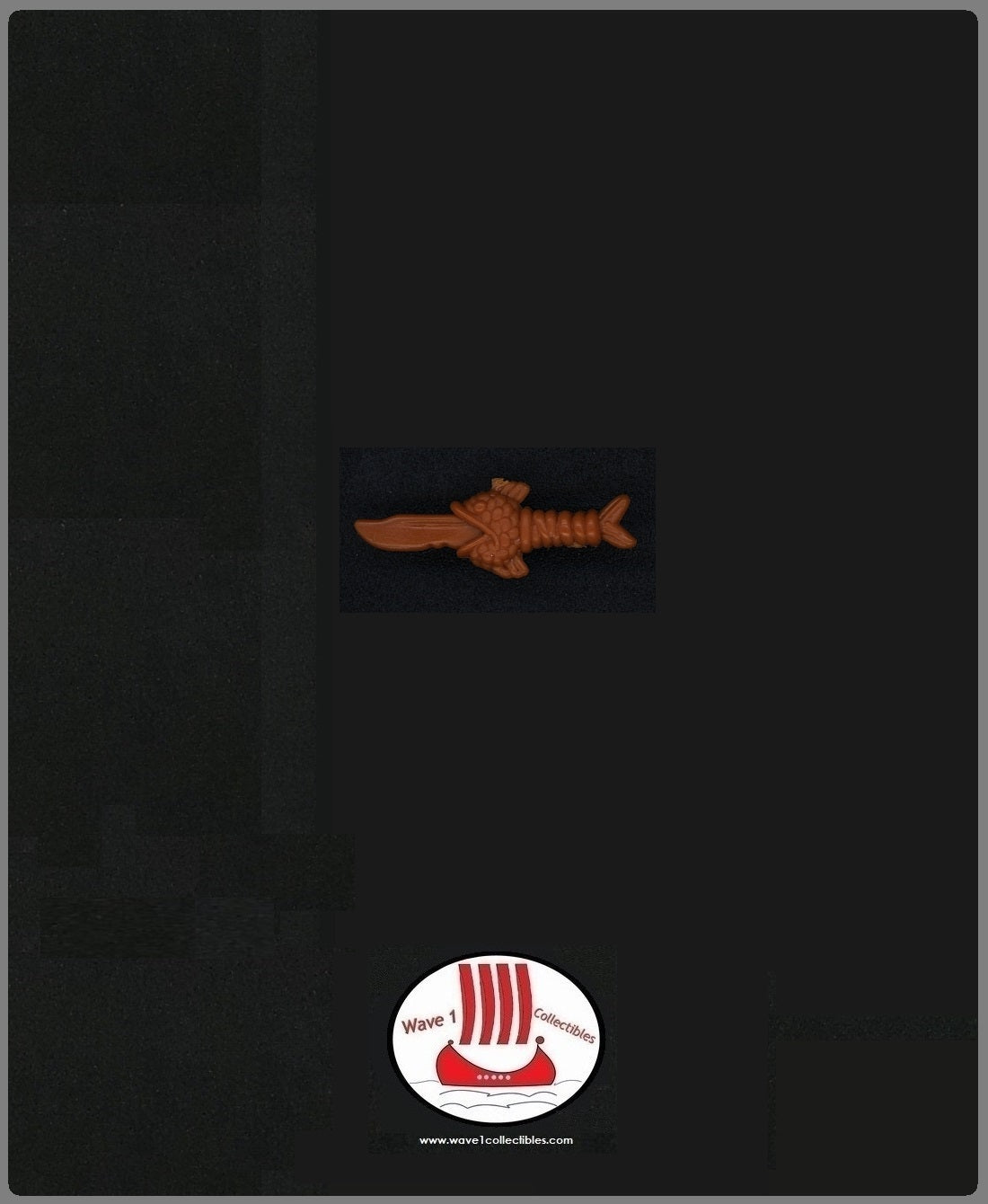 Teenage Mutant Ninja Turtles Donatello with Storage Shell Fish Knife | Playmates 1991 Accessory Weapon