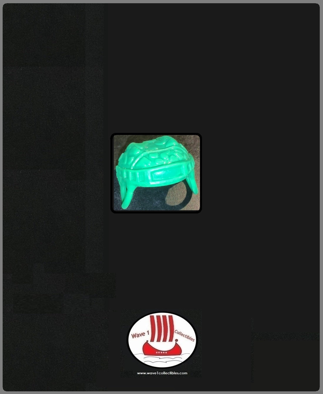 Teenage Mutant Ninja Turtles Slapshot Leo Hero Headed Hockey Helmet | Playmates 1991 Accessory Weapon