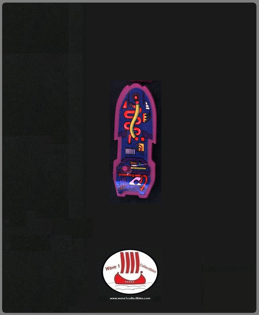 Teenage Mutant Ninja Turtles Zak The Neutrino Hyper Hoverboard | Playmates 1991 Accessory Weapon