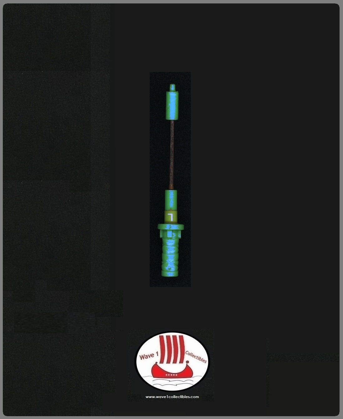 Teenage Mutant Ninja Turtles Hot Doggin' Mike Ski Pole | Playmates 1995 Accessory Weapon