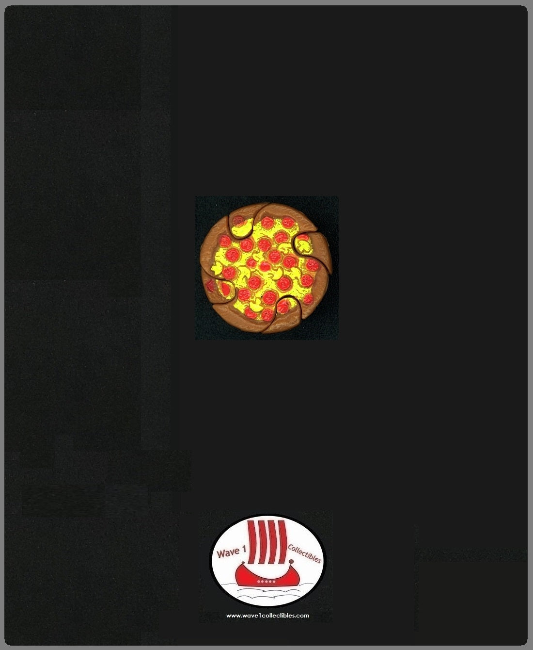 Teenage Mutant Ninja Turtles Mutatin' Leonardo Pizza Tossin' Ninja Star | Playmates 1992 Accessory Weapon