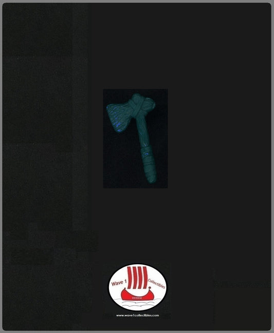 Teenage Mutant Ninja Turtles Cave Turtle Mike Way-Back Whack 'em Axe | Playmates 1993 Accessory Weapon