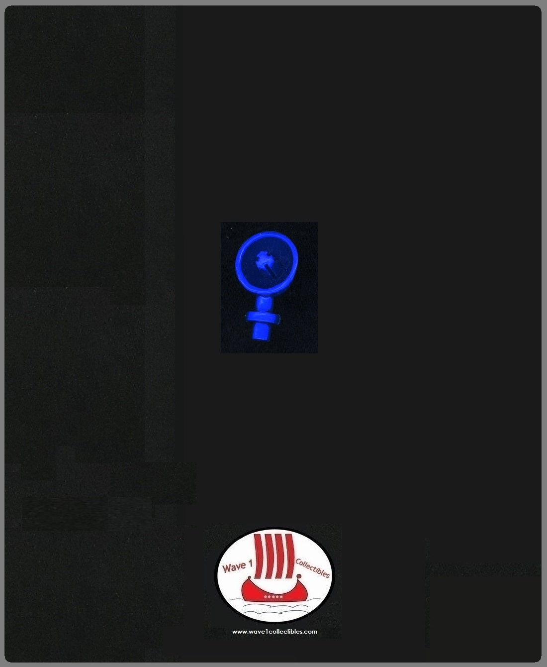 Teenage Mutant Ninja Turtles Ninja Newscycle "Snap-In" Satellite Dish  | Playmates 1991 Accessory Weapon