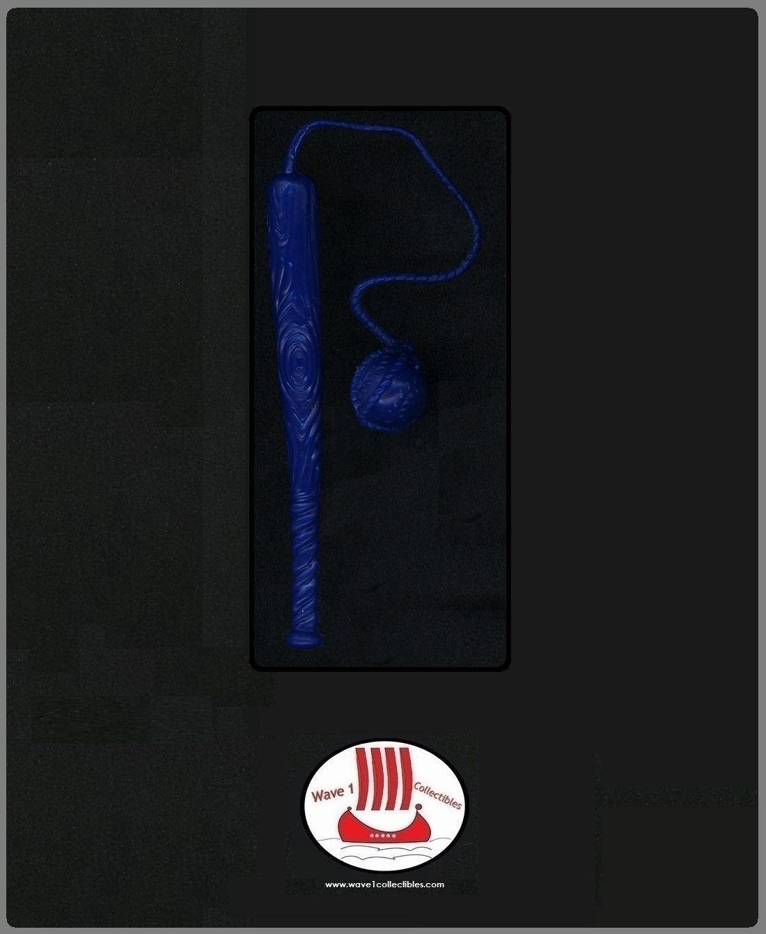 Teenage Mutant Ninja Turtles Next Mutation Michelangelo Bodacious Baseball Bat & Ball | Playmates 1997 Accessory Weapon