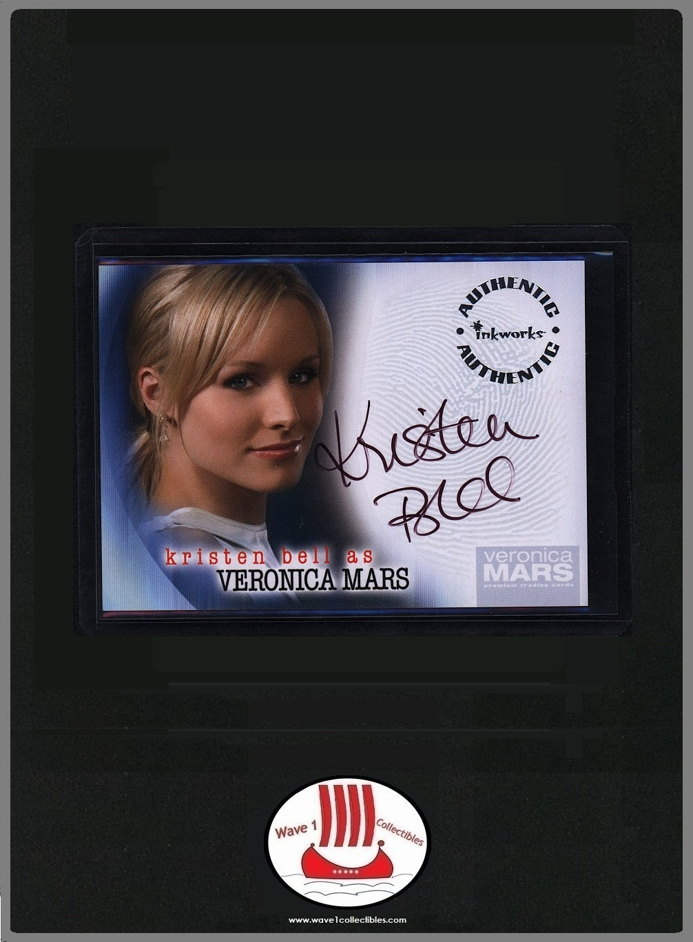 Veronica Mars Kristen Bell Auto Card | Inkworks 2002 Autograph