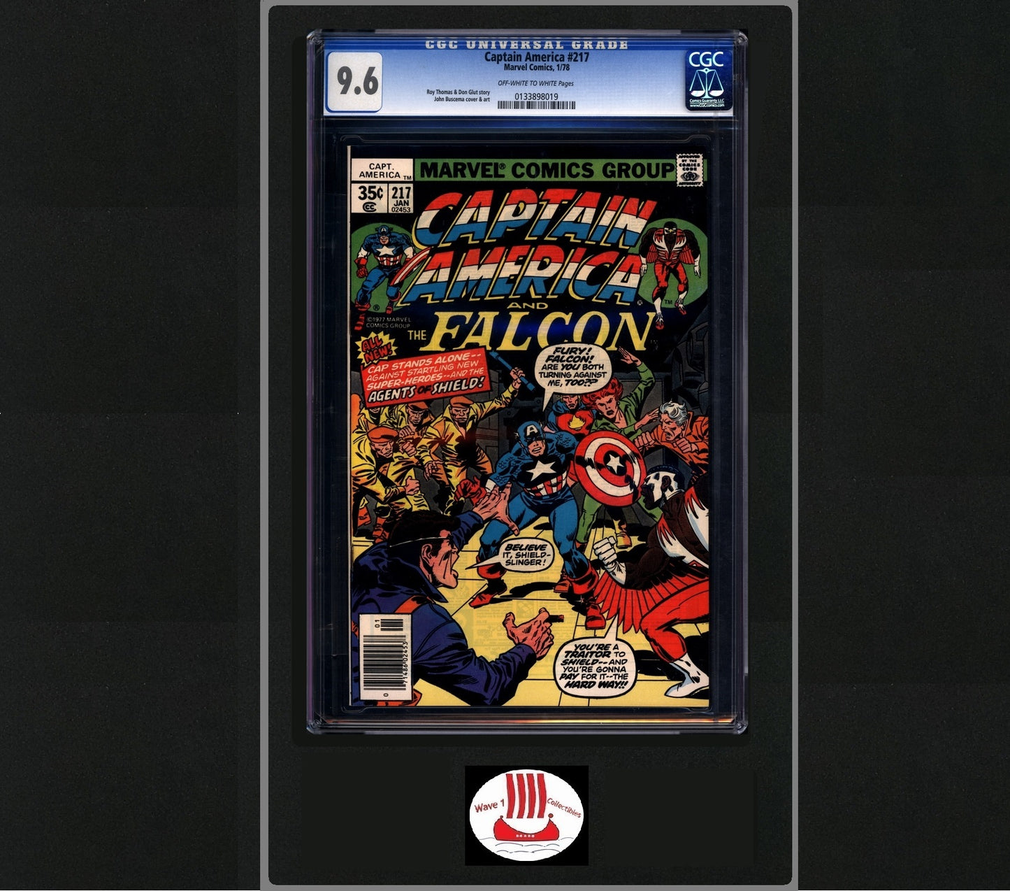 Captain America #217 CGC 9.6 | Marvel Comics 1st appearance of Quasar