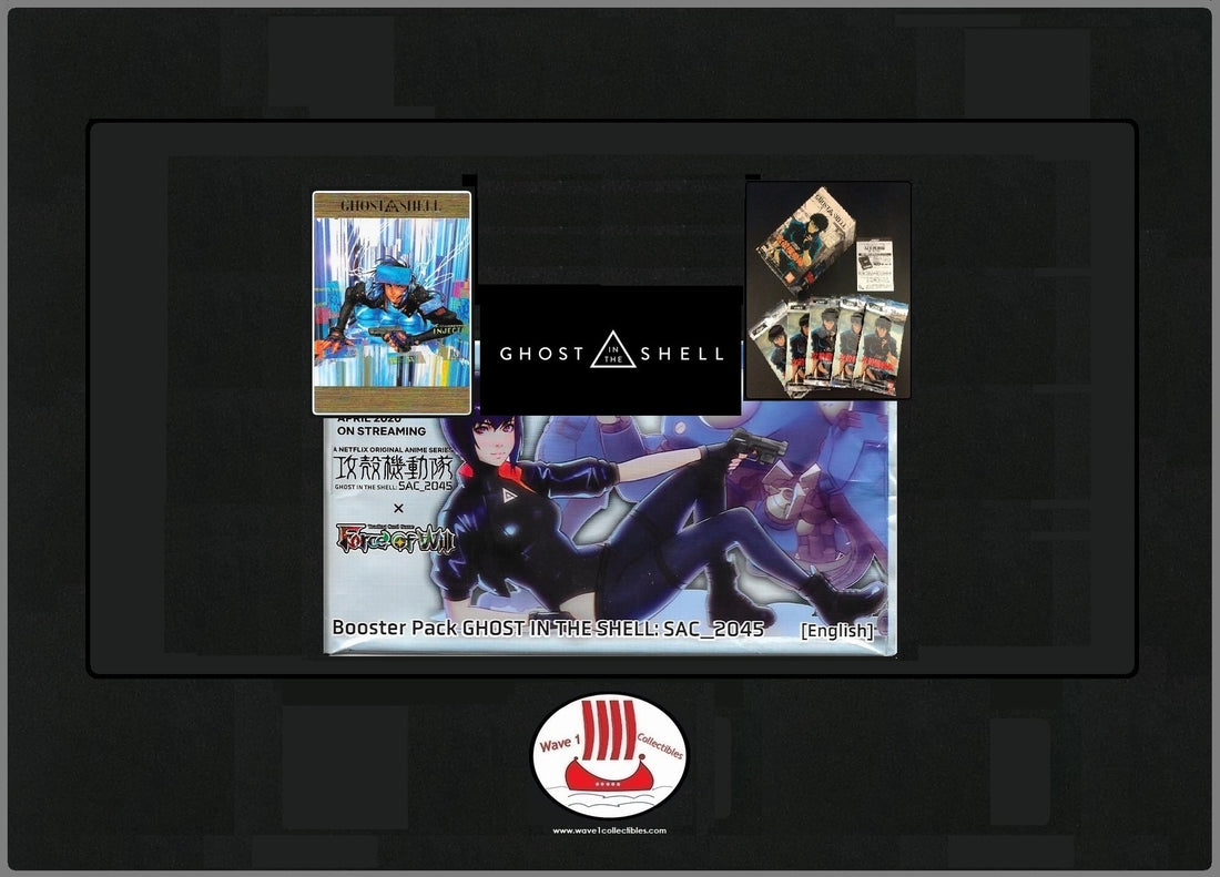 GHOST IN THE SHELL CARD SETS PART 3: Manga Video Deck & Force Of Will