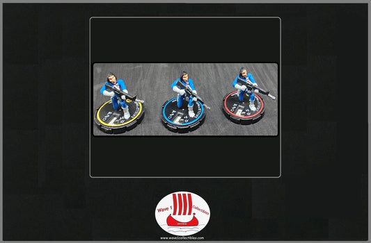 Marvel Heroclix Infinity Challenge #004-006 SHIELD Medic | Wizkids [2002] R, E, V Set