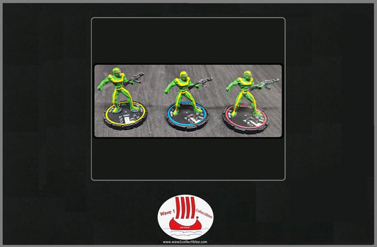 Marvel Heroclix Infinity Challenge #007-009 Hydra Operative | Wizkids [2002] R, E, V Set