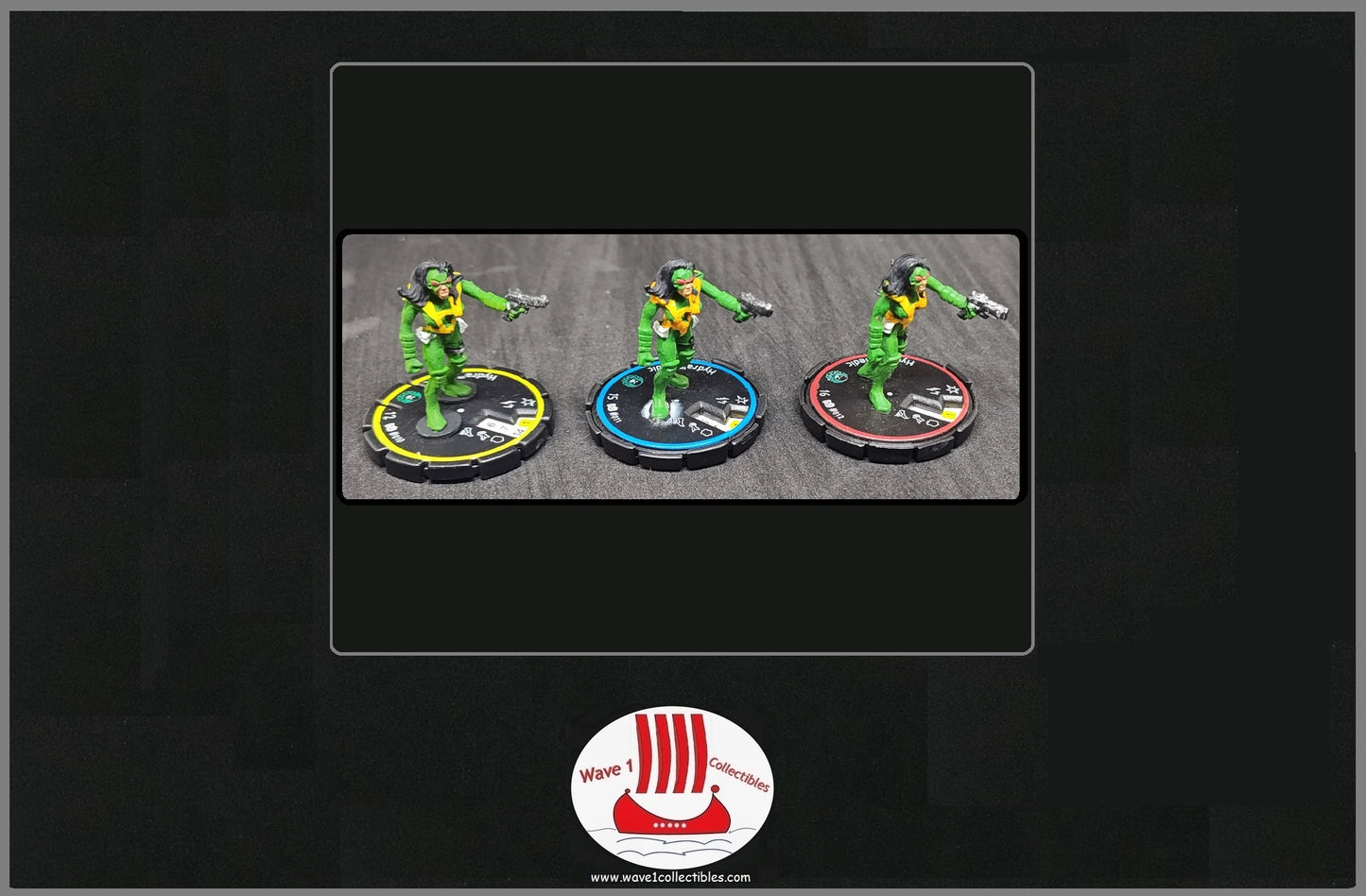 Marvel Heroclix Infinity Challenge #010-012 Hydra Medic | Wizkids [2002] R, E, V Set