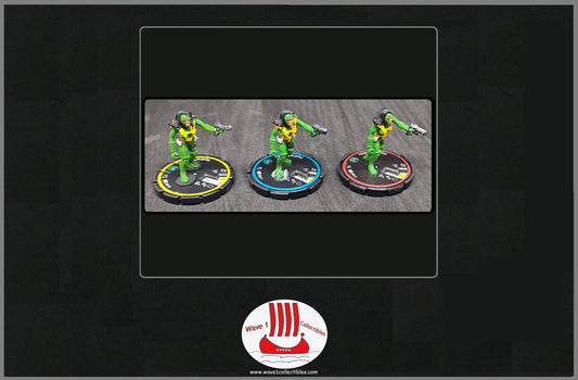 Marvel Heroclix Infinity Challenge #010-012 Hydra Medic | Wizkids [2002] R, E, V Set