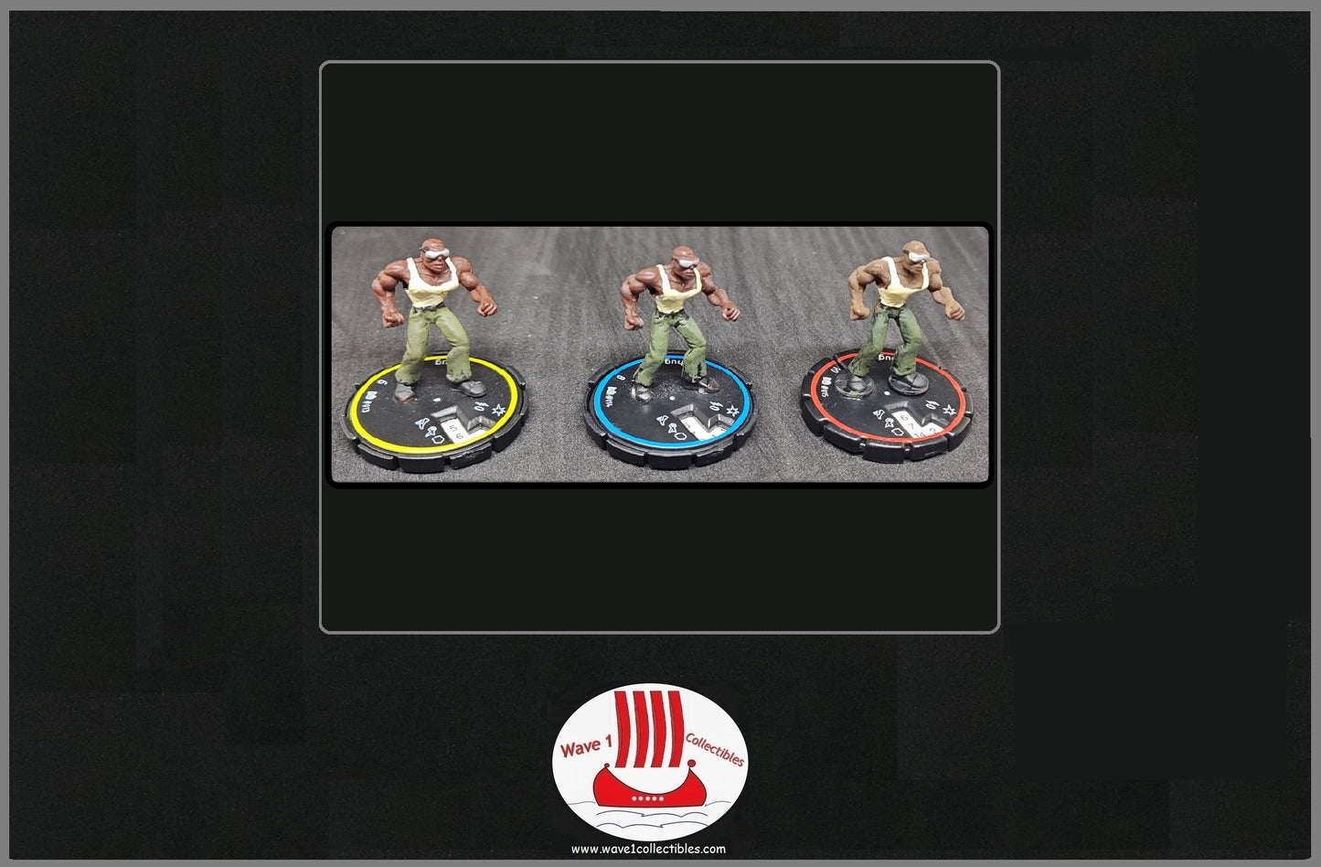 Marvel Heroclix Infinity Challenge #013-015 Thug | Wizkids [2002] R, E, V Set