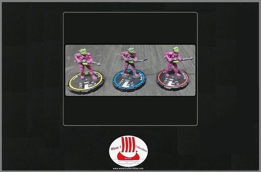 Marvel Heroclix Infinity Challenge #019-021 Skrull Agent | Wizkids [2002] R, E, V Set