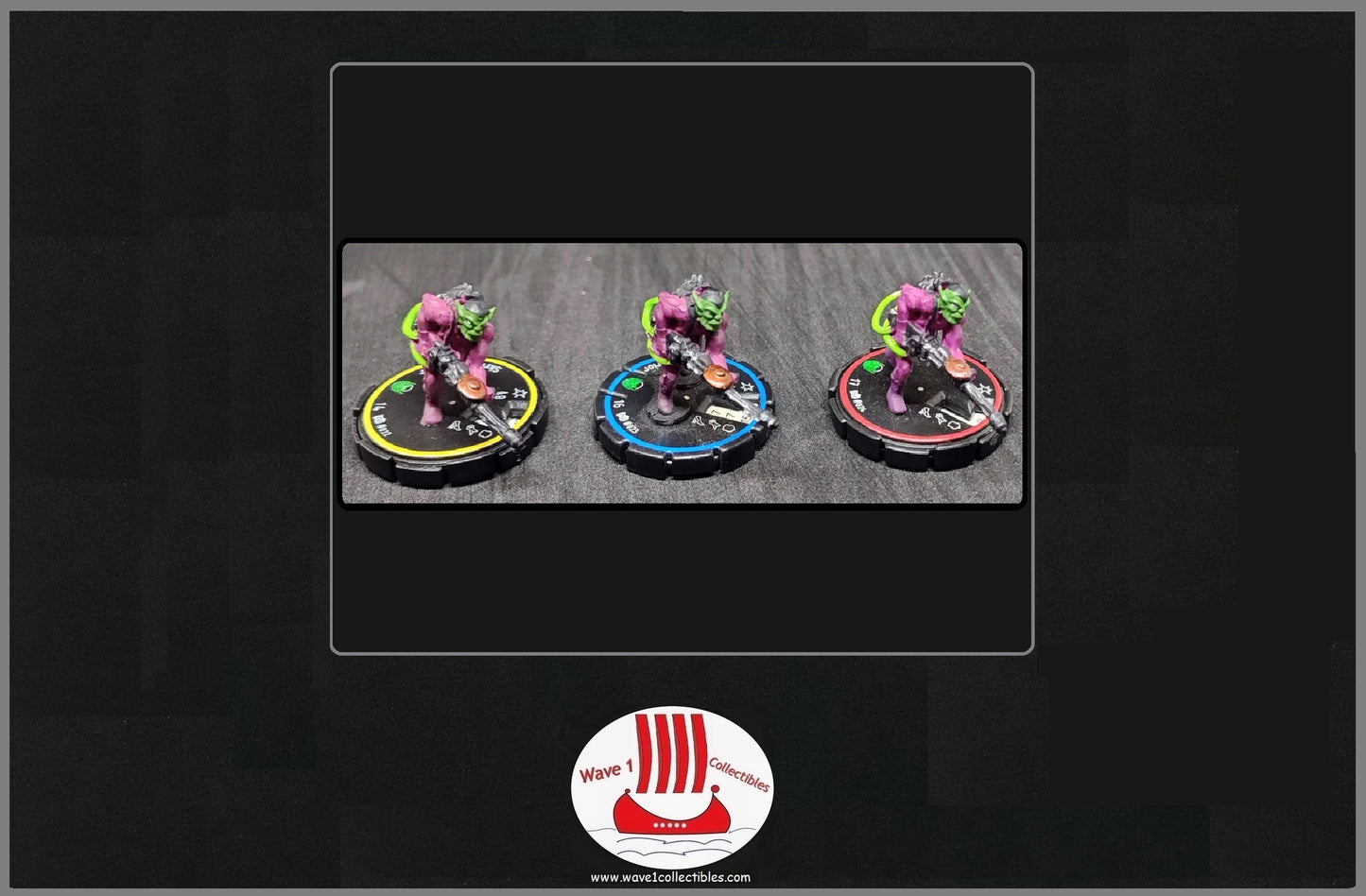 Marvel Heroclix Infinity Challenge #022-024 Skrull Warrior | Wizkids [2002] R, E, V Set