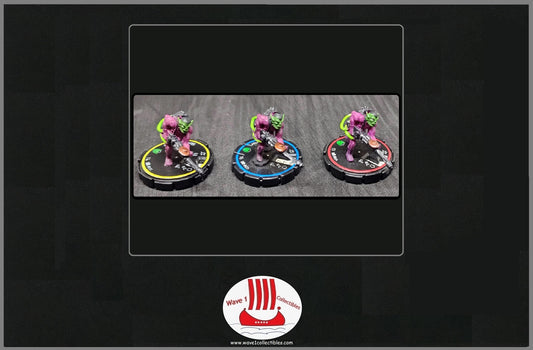 Marvel Heroclix Infinity Challenge #022-024 Skrull Warrior | Wizkids [2002] R, E, V Set