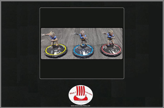 Marvel Heroclix Infinity Challenge #028-030 Wolfsbane | Wizkids [2002] R,E,V Set